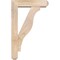 Ekena Millwork Funston Craftsman Smooth Bracket w/ Offset Brace, Douglas Fir, 5 1/2"W x 20"D x 32"H BKT0604X20X32FST04SDF - alternate 3